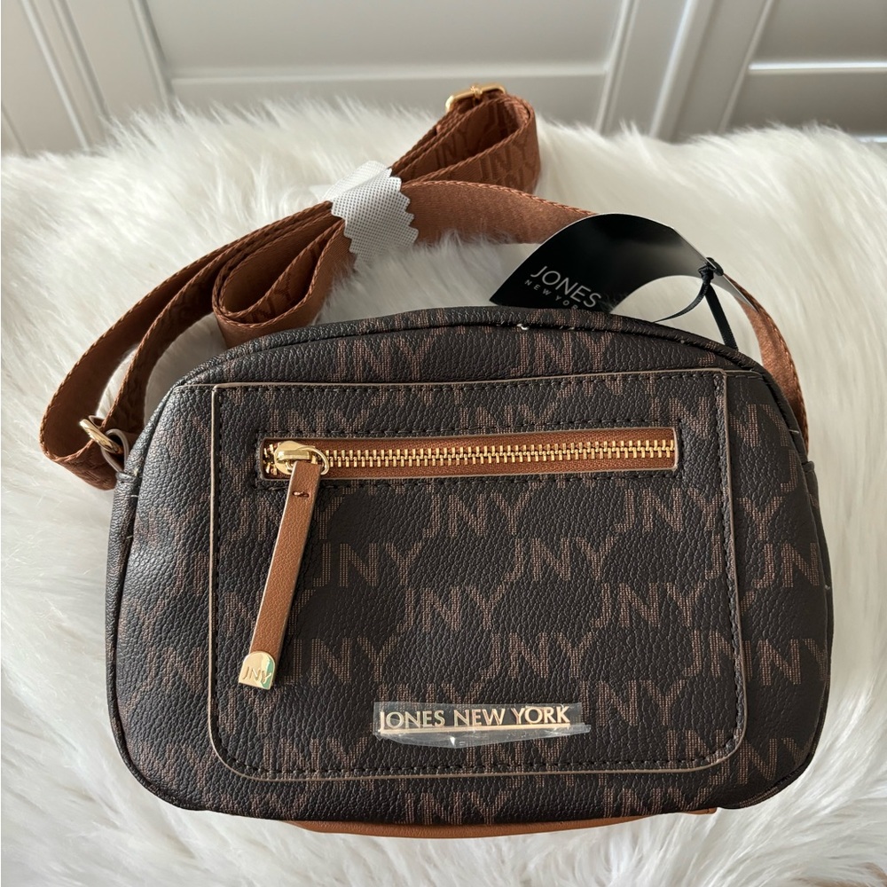 Brand new JONES NEW YORK monogram crossbody bag